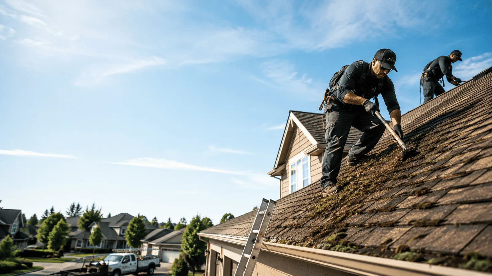 Roof Moss Removal in Allenton, WI near me
